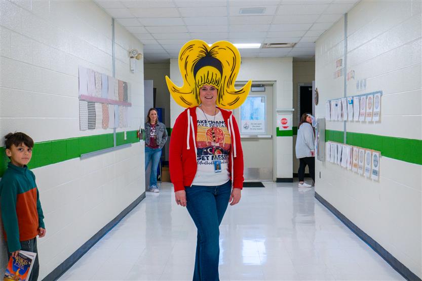 Students celebrate Read Across America Week